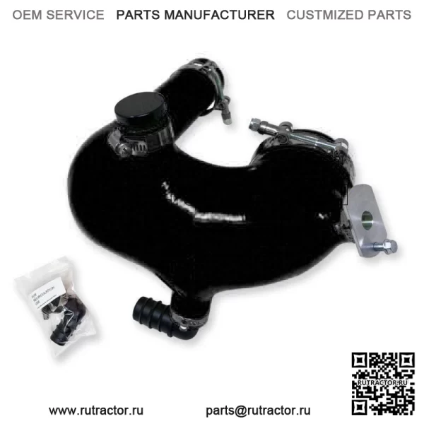 Polaris RZR XP Turbo & S силиконовый комплект зарядной трубки 2016 - 2024 с BOV - Image 4