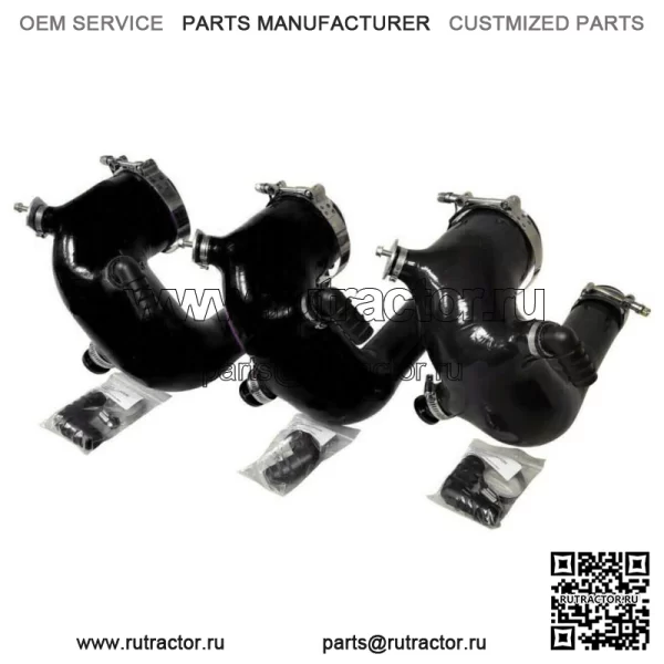 SxS - Polaris RZR Turbo XPT, XP4 и Turbo S силиконовая впускная труба J-Tube - Image 4