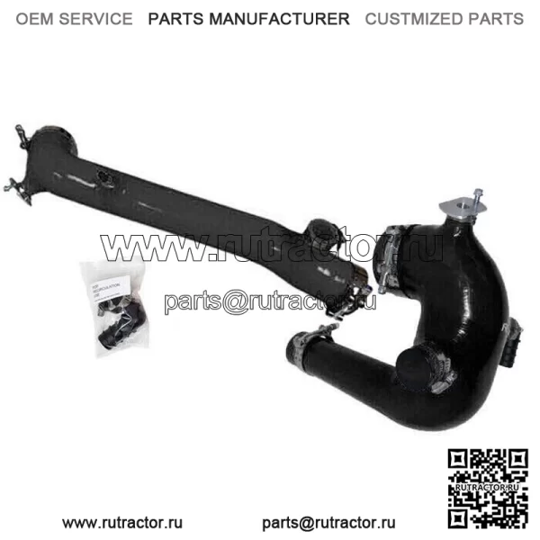 SxS Polaris RZR XP XP4 Turbo & S силиконовый комплект зарядной трубки 2016 - 2024 зеленый
