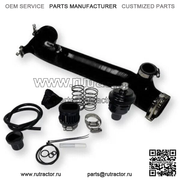 Силиконовая зарядная трубка W BOV Polaris RZR Turbo R, XP, XP4, Turbo S и Pro