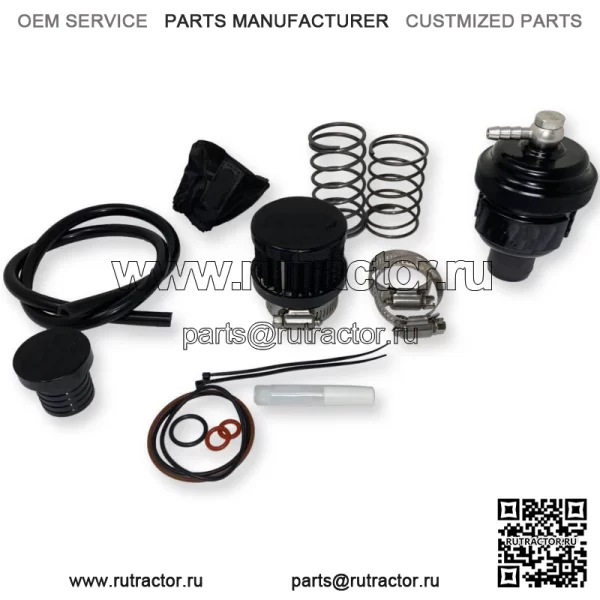 Силиконовая зарядная трубка W BOV Polaris RZR Turbo R, XPT, XP4, Turbo S, Pro - Image 3