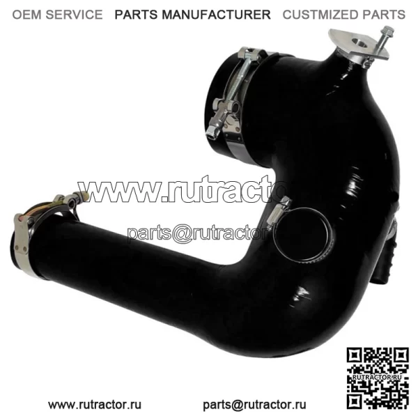 SxS - Polaris RZR Turbo XPT, XP4 и Turbo S силиконовая впускная труба J-Tube