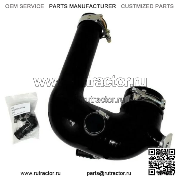 SxS - Polaris RZR Turbo XPT, XP4 и Turbo S силиконовая впускная труба J-Tube - Image 2