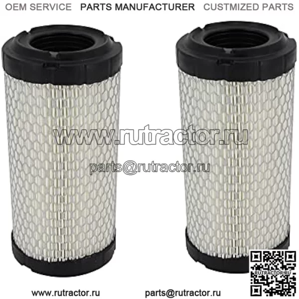 Воздушный фильтр M113621, совместимый с Baldwin RS3715 Fleetguard AF25550 John Deere M113621 NAPA6449 (комплект из 2 шт.)