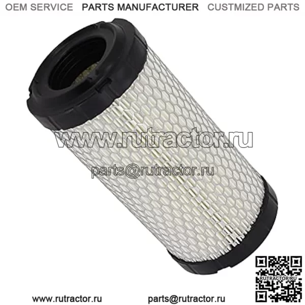 Воздушный фильтр M113621, совместимый с Baldwin RS3715 Fleetguard AF25550 John Deere M113621 NAPA6449 (комплект из 2 шт.) - Image 5