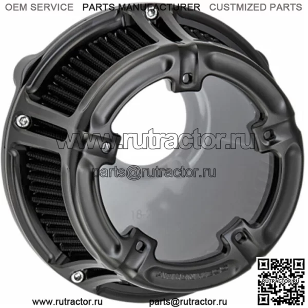 Комплект фильтров Ness Black Stage 1 Big Sucker Method Clear Air Cleaner 2008-17 Harley (для: Harley-Davidson)
