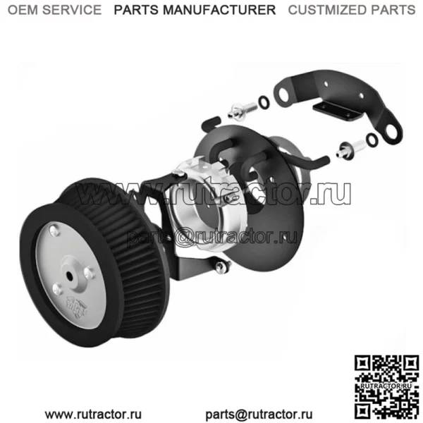 Комплект для впуска воздуха Vance & Hines VO2 Naked Air Cleaner Stage 1 Harley Touring Softail (для: Harley-Davidson)