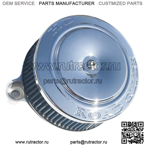 ACM HD Road Glide Chrome Billet Sucker Air Filter Intake Filter Cover Harley (для: Harley-Davidson)