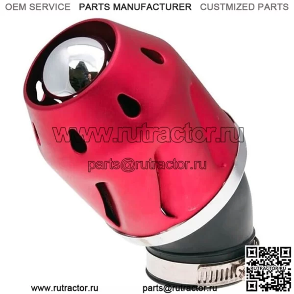 Воздушный фильтр Peugeot Speedfight Vivacity Trekker 100 Grenade Sports, красный, угловой...