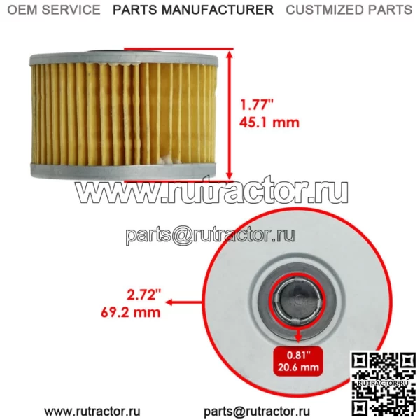 17215-HL4-AK0 Комплект воздушного фильтра для Honda Pioneer 1000 SXS1000M3 2016-2024 - Image 4