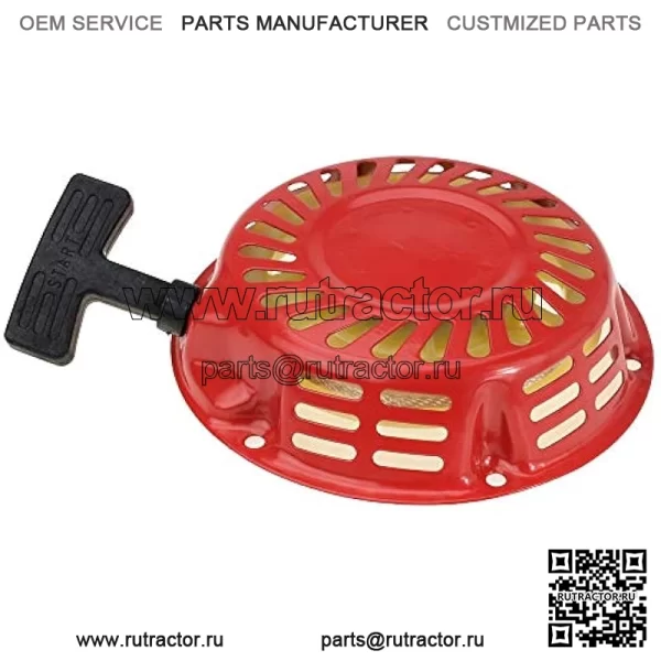 Ручной стартер для Predator 196cc 212cc Harbor Freight 5.5hp 5.5hp Coleman CT200U CT200U-EX BT200X KT196 Baja Warrior Heat MB200 MB165 Massimo Mini Bike Hammerhead Go Kart Cart Red Parts - Image 2
