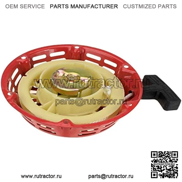 Ручной стартер для Predator 196cc 212cc Harbor Freight 5.5hp 5.5hp Coleman CT200U CT200U-EX BT200X KT196 Baja Warrior Heat MB200 MB165 Massimo Mini Bike Hammerhead Go Kart Cart Red Parts - Image 3