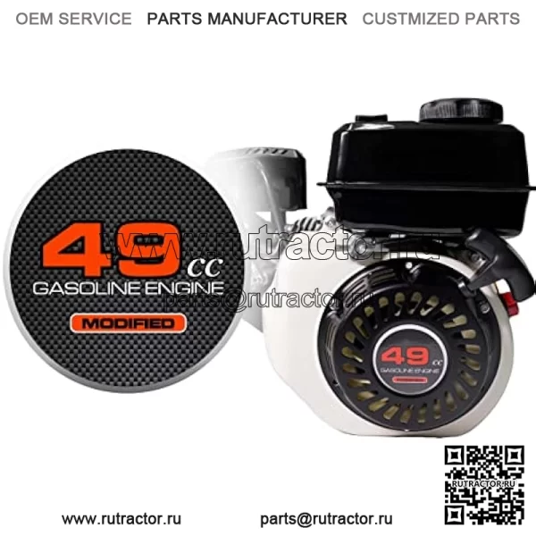Ручной стартер с 49-кубовым Stciker для мини-байка Predator 212 Coleman BT200X CT200U 200 куб. см, пусковой шнур для картинга KT196, двигатель Honda 6.5HP GX160 196 Hisun, цвет Obsidian Black - Image 3