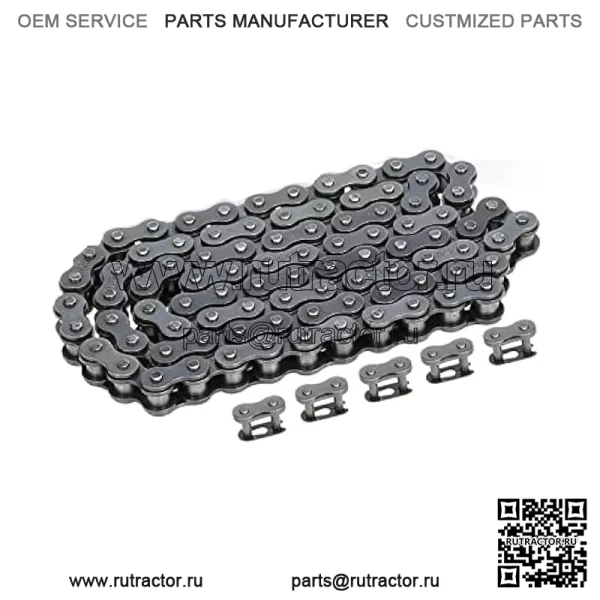 Задний привод 420 цепь 90 звеньев для мини-велосипеда Coleman CT200U BT200X CT200U-EX Baja Warrior MB165 MB200 Heat TrailMaster Massimo 212 куб. см 196 куб. см 6.5 л. с. Запчасти Powersports