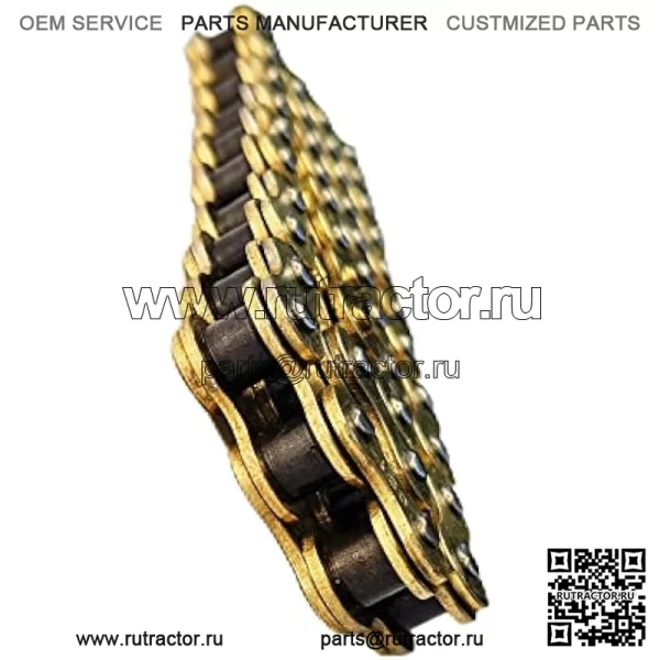 Цепь для мини-велосипеда #420-42L подходит для CT200U CT200U-EX BT200X, передний промежуточный вал для мини-велосипеда Chian (420-42L) - Image 4