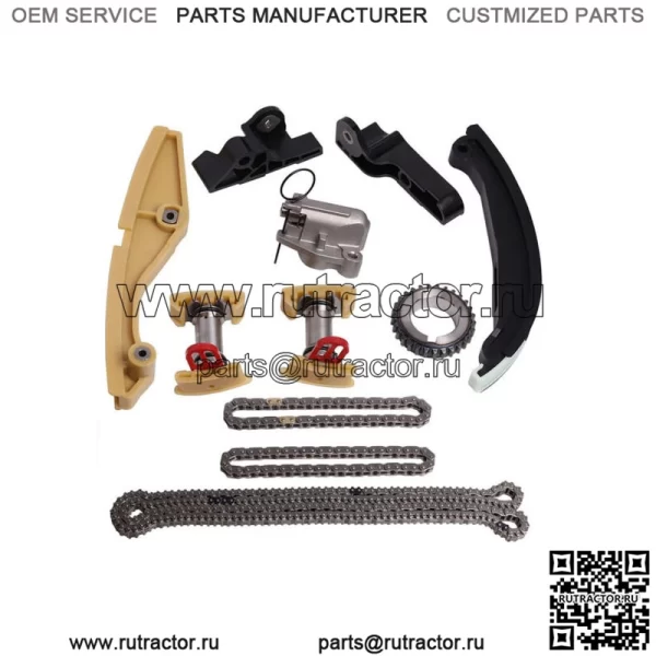 Комплект цепи ГРМ подходит для Ford F150 Explorer Mustang Edge Taurus Lincoln MKZ 9-0738S (для: Ford F-150)
