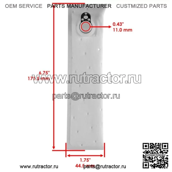 Топливный насос и фильтр для John Deere Gator XUV 590E 4x4 S4 2018-2021 AUC11498 (для: более одного транспортного средства) - Image 2