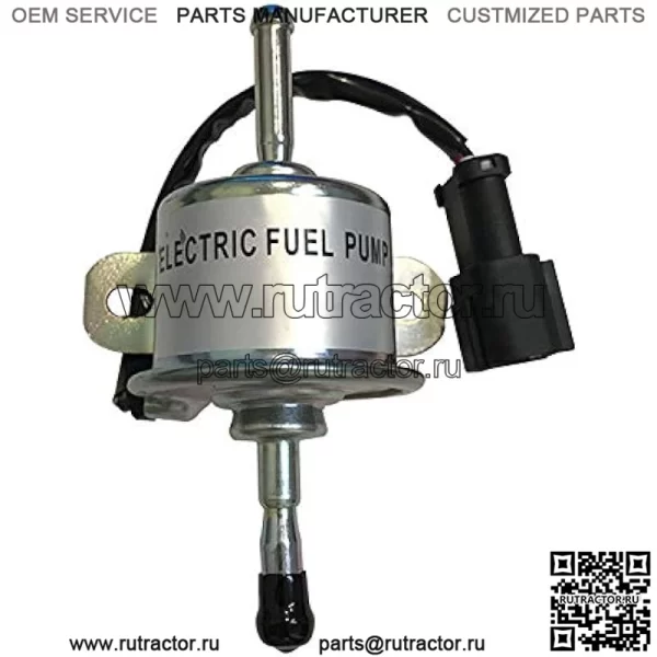 Топливный насос 12 В AM876266 AM876207 с черным штекером для John Deere 2020 2030 2520 2720 3005 3120 3203 3320 3520 3720 4005 4105 3032E 3036E 3038E Yanmar 2TNV70 2V750 3TNV76 3TNV88 - Image 4
