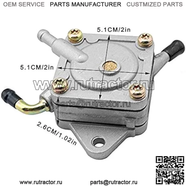 Топливный насос AM109212 совместим с John Deere 112L 130 160 165 175 180 185 LX172 LX176 LX186 AMT600 AMT622 AMT626 замена AM109212 AM106164 AM101074 - Image 2