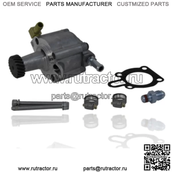 Алюминиевый масляный насос V-Twin Replica в сборе OE 26204-91A Harley Sportster XL 91+ (для: Harley-Davidson)