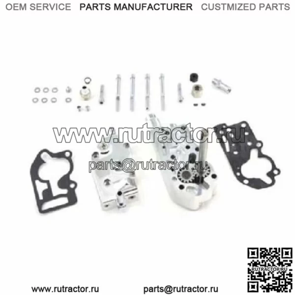 Sifton Polished High Oil Pump 92-99 Harley Evo Evolution Touring Softail Dyna (для: Harley-Davidson)