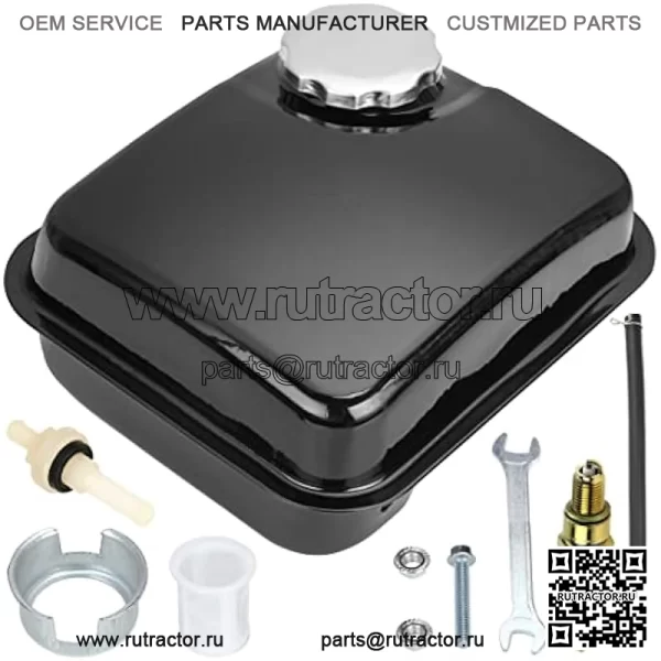 Топливный бак для бензина Predator 212cc 224cc 196cc 200cc Coleman CT200U BT200x KT196 Baja Warrior Massimo MB200 Mini Bike GX160 GX200 Двигатель Hammerhead 80t Go Kart Parts 0,81 галлона