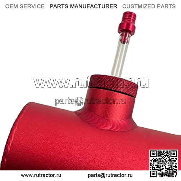 Красный алюминиевый баллон для бензина 10" для Coleman Powersports CT200U BT200X CT200u-ex, для картинга Predator 212cc 196cc/6.5HP и мини-байка Gas - Image 3