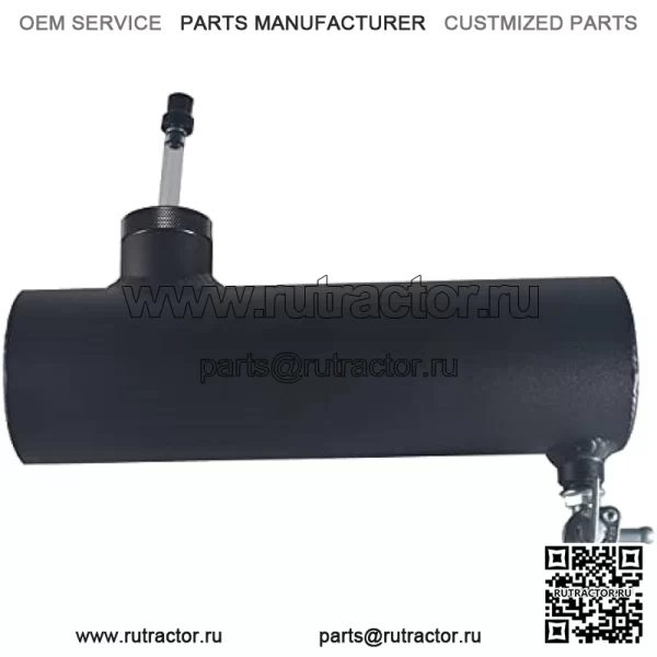 Черный алюминиевый газовый бак, цилиндр 10 дюймов для Coleman Powersports CT200U BT200X CT200u-ex, для картинга Predator 212 куб. см, 196 куб. см/6,5 л. с. и мини-байка Gas