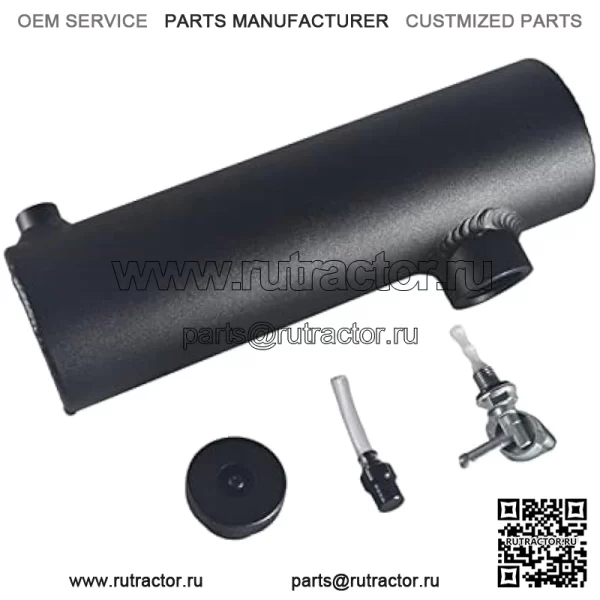 Черный алюминиевый газовый бак, цилиндр 10 дюймов для Coleman Powersports CT200U BT200X CT200u-ex, для картинга Predator 212 куб. см, 196 куб. см/6,5 л. с. и мини-байка Gas - Image 2