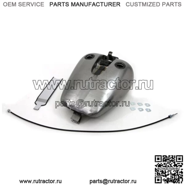 Укороченный 4,0-галлонный газовый топливный бак One Piece Speedo Harley Evo Touring FLT 80-99 (для: Harley-Davidson)