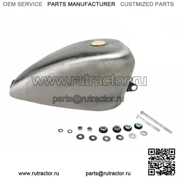 3-галлонный 2-дюймовый широкий топливный бак King 1995-2003 Harley Sportster Bobber Chopper (для: Harley-Davidson)