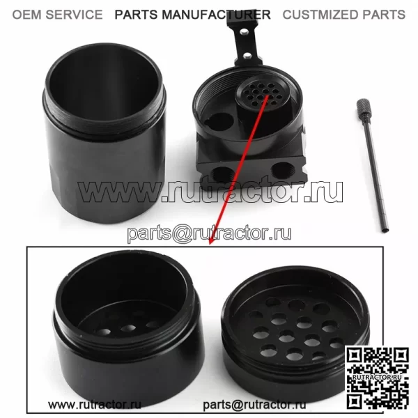 05008 Дыхательный бак для масла двигателя # черный - Image 4