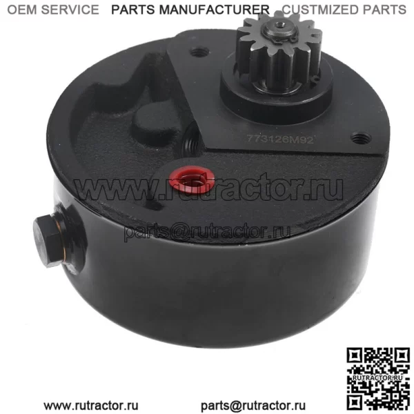 Для насоса гидроусилителя руля Massey Ferguson 193208M91 518369M92 527904M91 773126M92