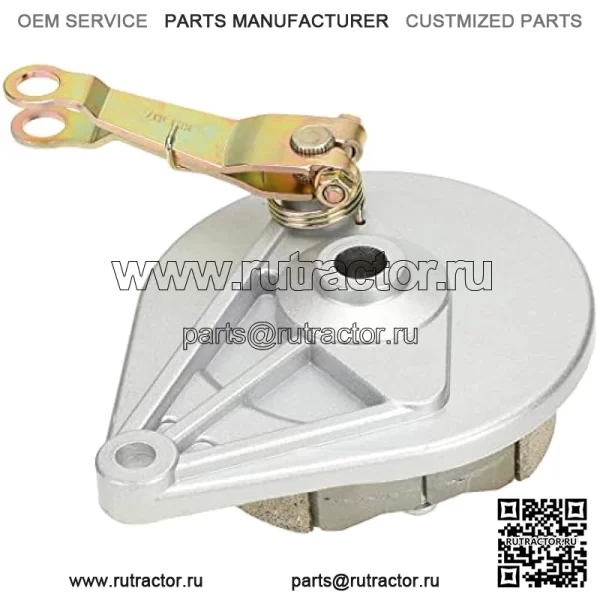 Колодки заднего барабанного тормоза для мини-байка, сборка для Baja Warrior Heat Massimo MB165 MB200 196 куб. см 200 куб. см 6,5 л. с., серебристые детали мотора для мини-байка Motorsports - Image 5
