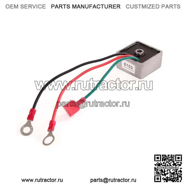 Регулятор напряжения выпрямитель для гольф-кара EZGO TXT Gas 1994-up 27739-G01
