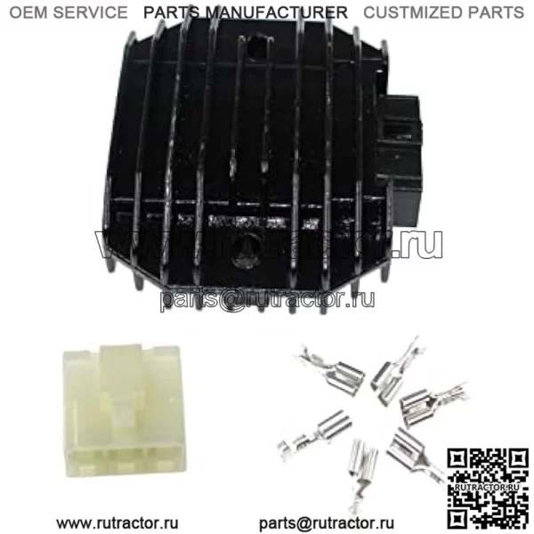 Регулятор напряжения для John Deere 130 160 165 170 172 175 176 180 185 186 240 242 245 260 265 285 320 325 345 355D 425 445 455 F510 F525 F735 LX172 GX345 LX176 LX178 X475 X485 X495 X575 X585 X595 - Image 2