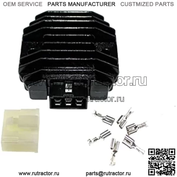 Регулятор напряжения для John Deere 130 160 165 170 172 175 176 180 185 186 240 242 245 260 265 285 320 325 345 355D 425 445 455 F510 F525 F735 LX172 GX345 LX176 LX178 X475 X485 X495 X575 X585 X595 - Image 3