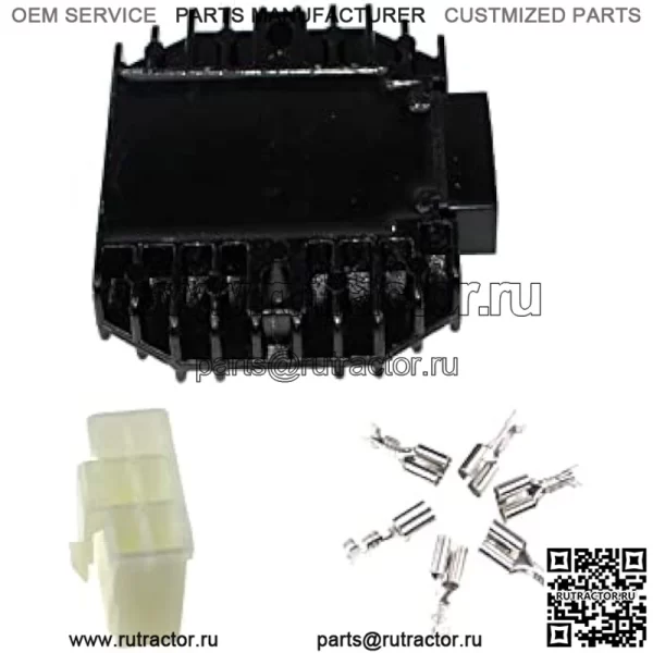 Регулятор напряжения для John Deere 130 160 165 170 172 175 176 180 185 186 240 242 245 260 265 285 320 325 345 355D 425 445 455 F510 F525 F735 LX172 GX345 LX176 LX178 X475 X485 X495 X575 X585 X595 - Image 5