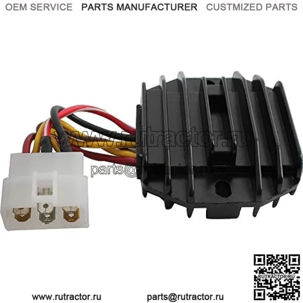 Новый выпрямитель/регулятор 230-22067 совместим с/замена для John Deere 2500B, 2500E, 2653, 2653B, X710, X730, X734, X738, X739 Все AM101046, AM126304, AUC12632