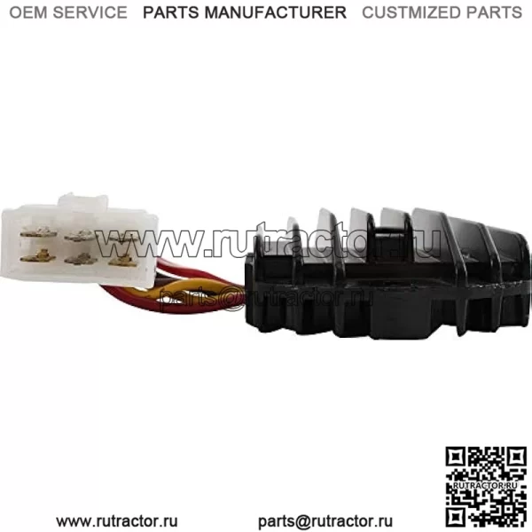 Новый выпрямитель/регулятор 230-22067 совместим с/замена для John Deere 2500B, 2500E, 2653, 2653B, X710, X730, X734, X738, X739 Все AM101046, AM126304, AUC12632 - Image 3
