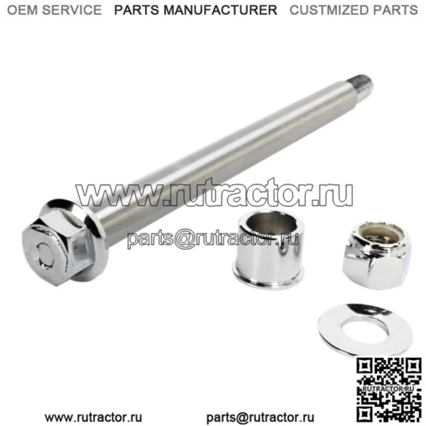 Комплект хромированной оси, передняя 10" 3/4" Harley Softail Springer 00-06 Twin Cam (для: Harley-Davidson)
