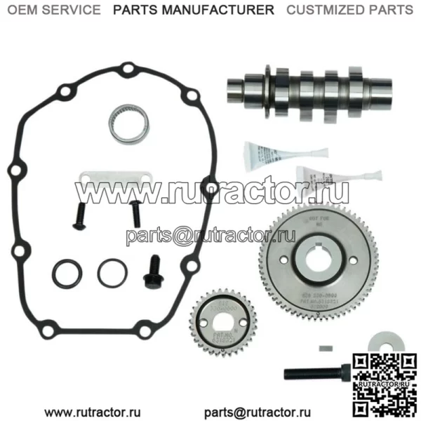 Cycle 475G Gear Drive Camshaft Kit Bolt-In Harley Touring 17-18 Touring M8 (для: Harley-Davidson)