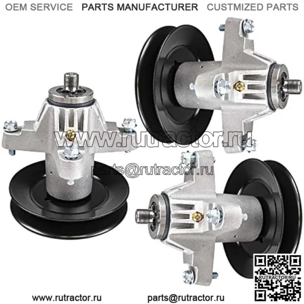 Комплект шпинделя лезвия для MTD Cub Cadet 942-04053C 918-04126B Troy Bilt 50 дюймовая дека RZT LT1050 Zero Turn - Image 4