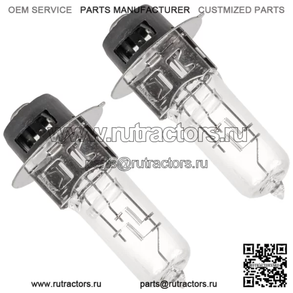 2 галогенные лампы для фар подходят для Honda TRX450ER Electric Starter 2006 2007 2008-2014 - Image 5