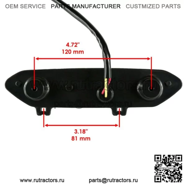 Полный задний фонарь подходит для Yamaha Raptor 700 700R YFM700R 2006-2012 Стоп-сигнал (для: Yamaha Raptor 700) - Image 2