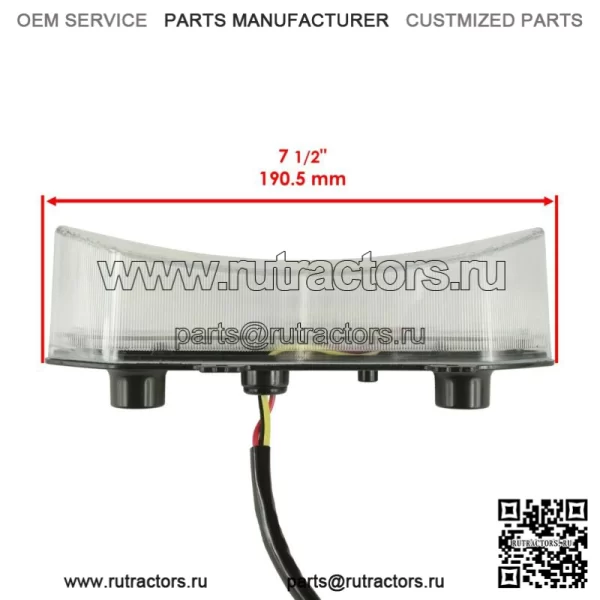 Полный задний фонарь подходит для Yamaha Raptor 700 700R YFM700R 2006-2012 Стоп-сигнал (для: Yamaha Raptor 700) - Image 3