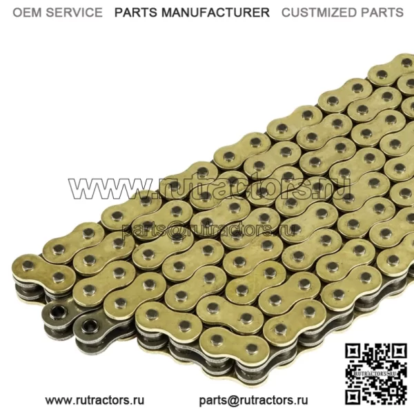 Цепь привода с уплотнительным кольцом для Honda TRX450R 2004 2005 2006 2007 2008 Golden - Image 3