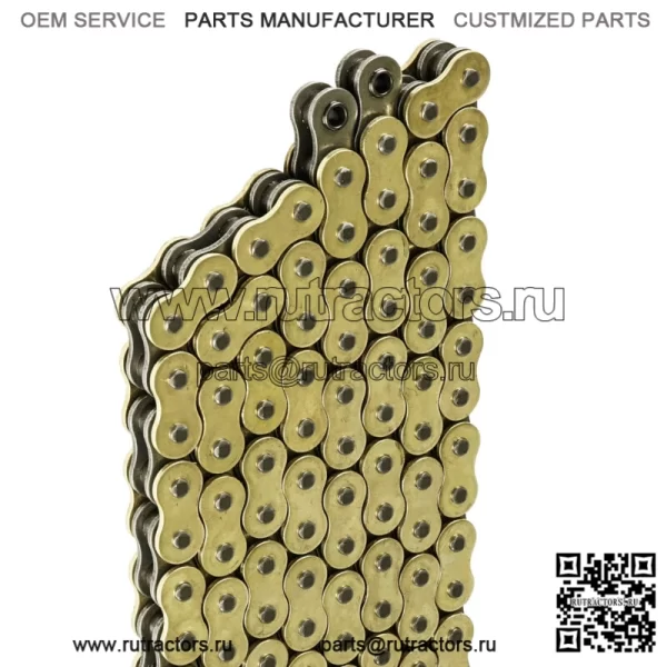 Цепь привода с уплотнительным кольцом для Honda TRX450R 2004 2005 2006 2007 2008 Golden - Image 4