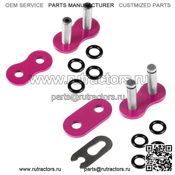 Розовая приводная цепь с уплотнительным кольцом для Honda TRX450R 2004 2005 2006 2007 2008 (для: Honda) - Image 5