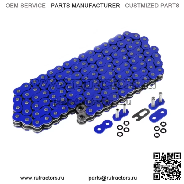 Уплотнительное кольцо синего цвета для приводной цепи Yamaha Raptor 700 YFM700R Se 2006-2013 (для: Yamaha Raptor 700)